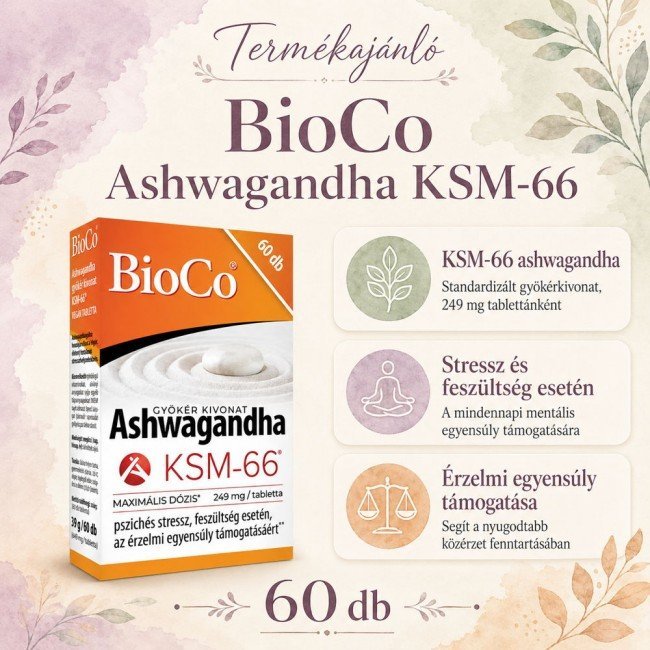 Bioco ashwagandha ksm 66 tabletta 60db