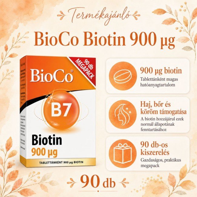 Bioco b7 biotin tabletta 90db Bioco b7 biotin tabletta 90db