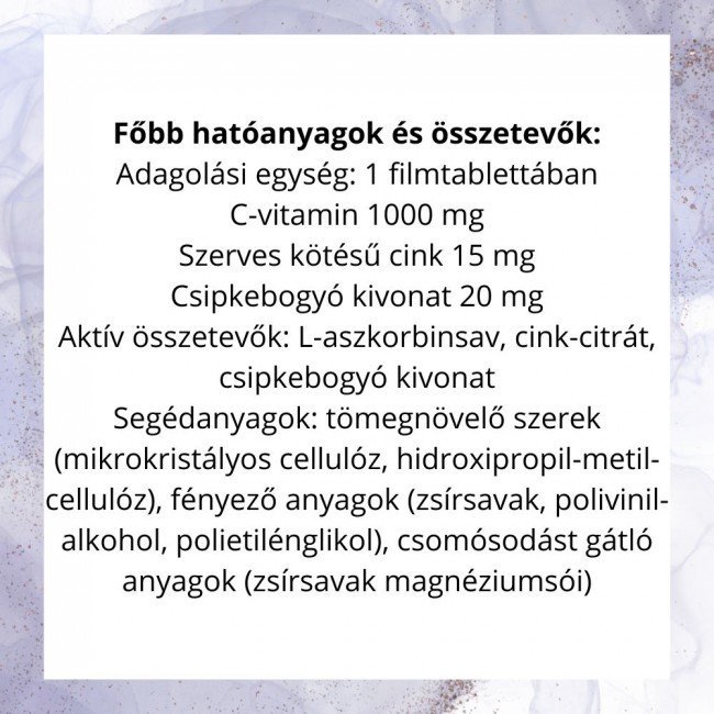 Bioco c+cink retard c-vitamin 1000mg 100db Bioco c+cink retard c-vitamin 1000mg 100db