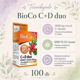 Bioco c+d duo 2000 iu tabletta 100db