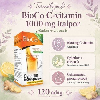 Bioco c-vitamin italpor 1000mg 120adag