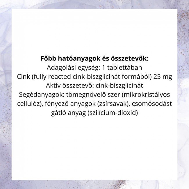 Bioco cink biszglicinát tabletta 60db