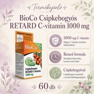 Bioco csipke c-Vitamin retard 100db
