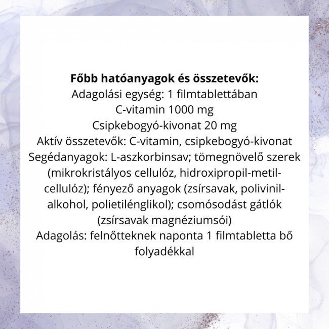 Bioco csipke c-Vitamin retard 100db