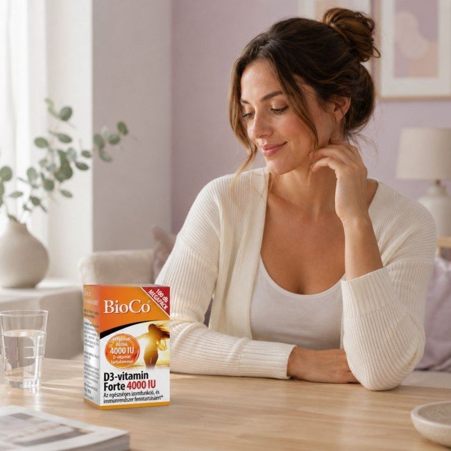 Bioco d3-vitamin 4000NE forte tabletta 100db