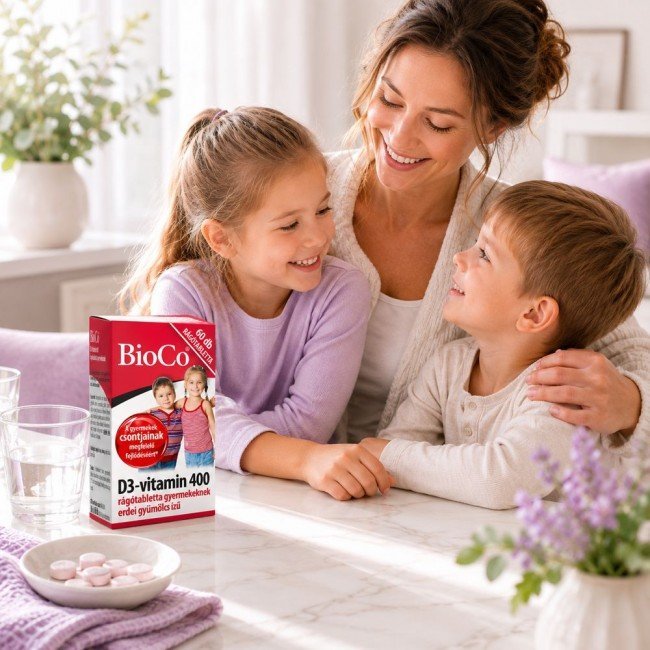 Bioco d3-vitamin rágótabletta 60db Bioco d3-vitamin rágótabletta 60db