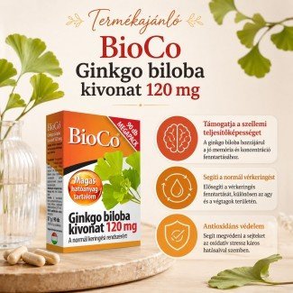 Bioco ginkgo biloba kivonat tabletta 90db