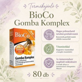 Bioco gomba komplex tabletta 80db