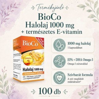 Bioco halolaj 1000mg kapszula 100db