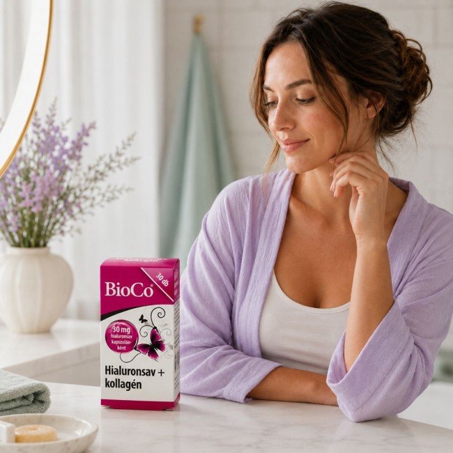 Bioco hialuronsav+Kollagén kapszula 30db Bioco hialuronsav+Kollagén kapszula 30db