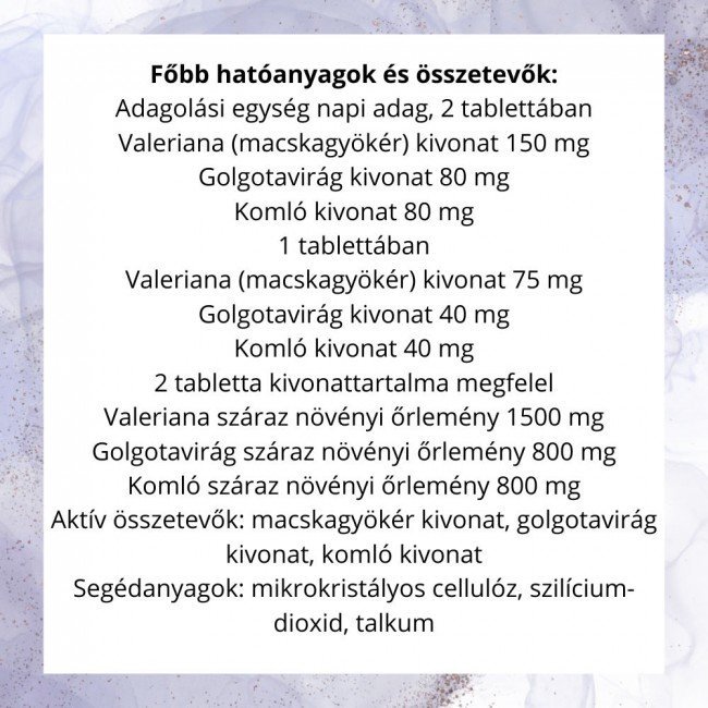 Bioco jó éjszakát tabletta 60db Bioco jó éjszakát tabletta 60db