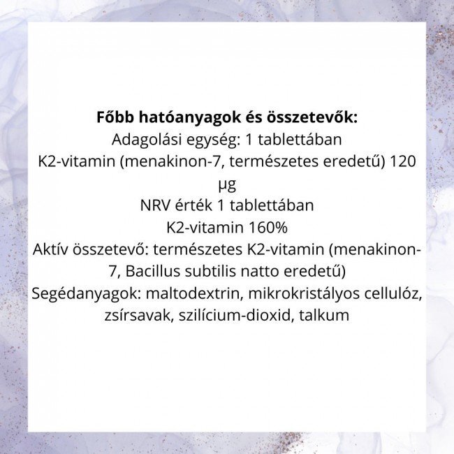 Bioco k2 forte vitamin tabletta 60db
