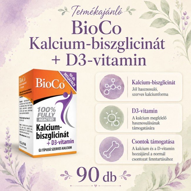 Bioco Kalcium-biszglicinát Tabletta 90db