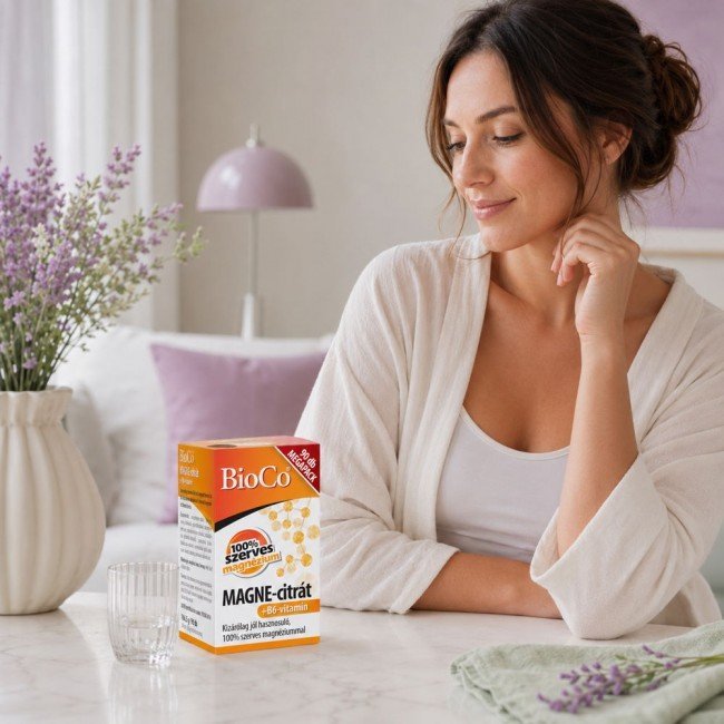 Bioco magne-citrát+b6 vitamin megapack 90db