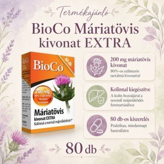 Bioco máriatövis extra kivonat tabletta 80db