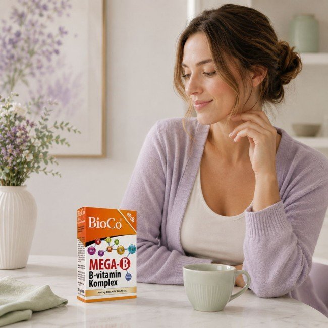 Bioco mega-b b-vitamin komplex tabletta 60db
