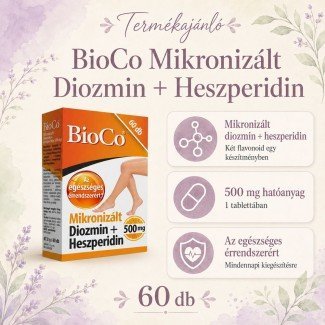 Bioco mikronizált diozmin+heszperidin 60db
