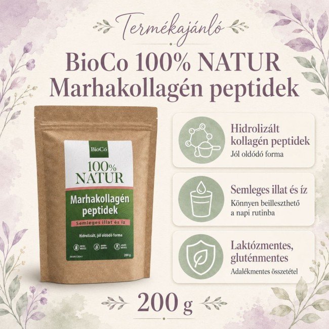 Bioco natur marhakollagén peptidek 200g Bioco natur marhakollagén peptidek 200g