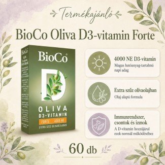 Bioco oliva d-3 vitamin forte 60db