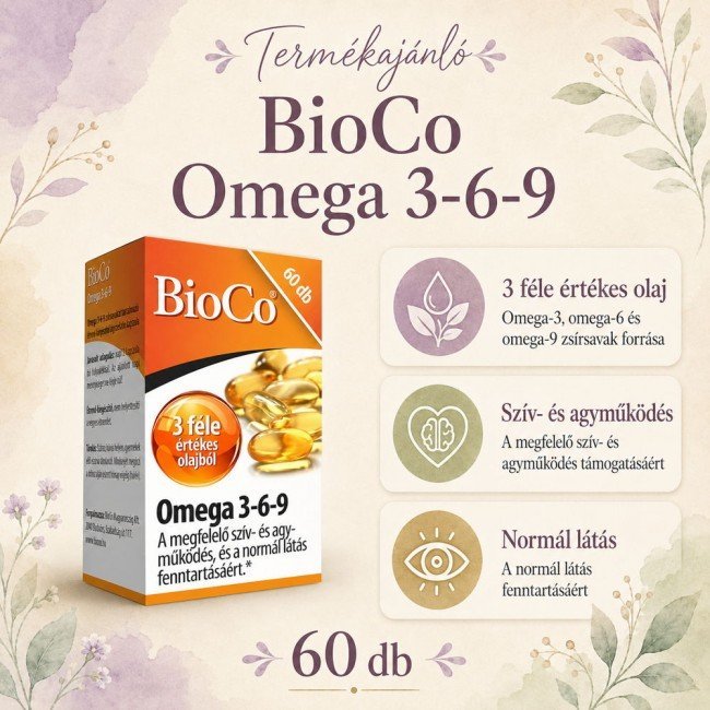 Bioco omega 3-6-9 kapszula 60db