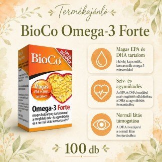 Bioco omega 3 kapszula forte 100db