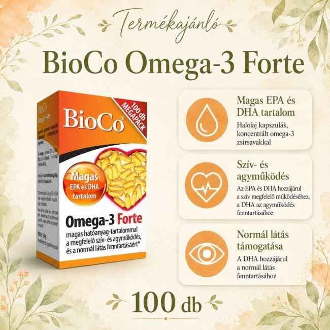 Bioco omega 3 kapszula forte 100db