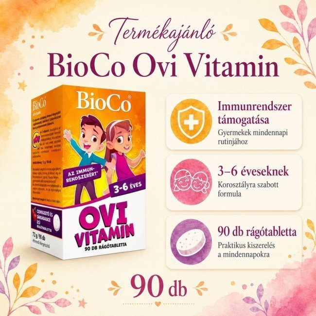 Bioco ovi vitamin rágótabletta 90db Bioco ovi vitamin rágótabletta 90db
