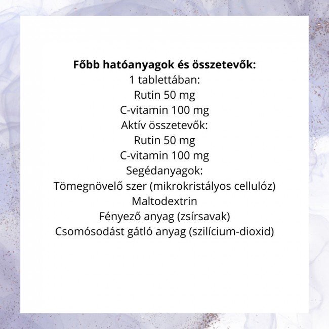 Bioco rutin+c vitamin tabletta 90db Bioco rutin+c vitamin tabletta 90db