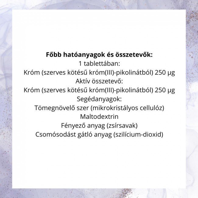 Bioco szerves króm tabletta 60db Bioco szerves króm tabletta 60db
