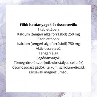 Bioco tengeri kalcium tabletta 90db