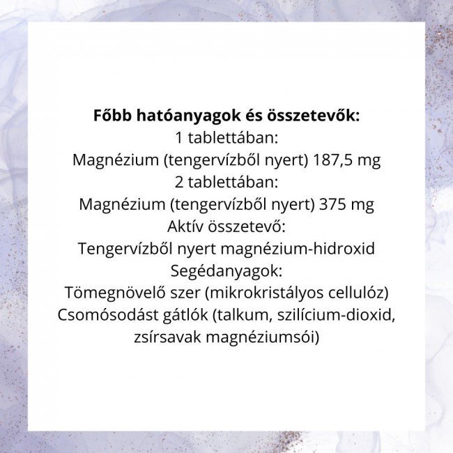 Bioco tengeri magnézium tabletta 90db Bioco tengeri magnézium tabletta 90db