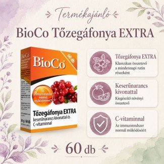 Bioco tőzegáfonya extra tabletta 60db
