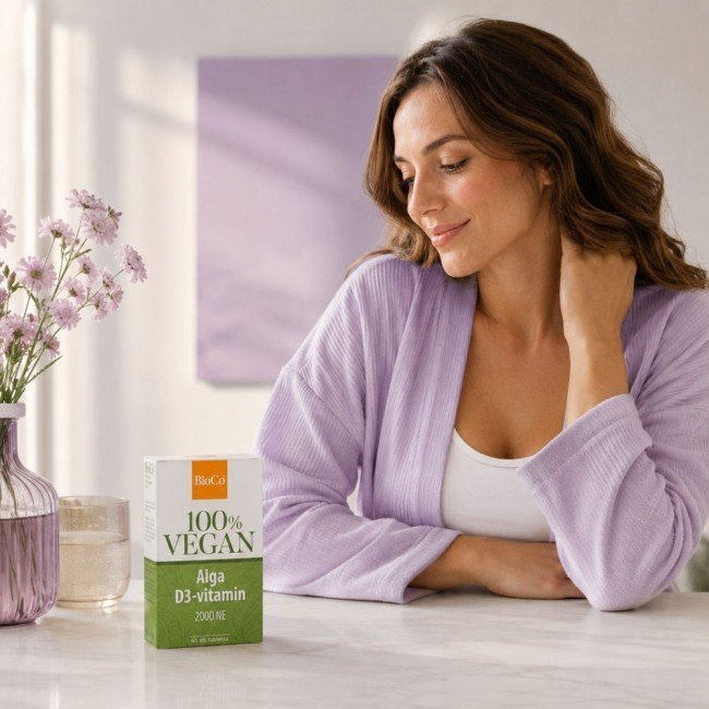 Bioco vegán alga d3-vitamin 2000ne tabletta 60db Bioco vegán alga d3-vitamin 2000ne tabletta 60db