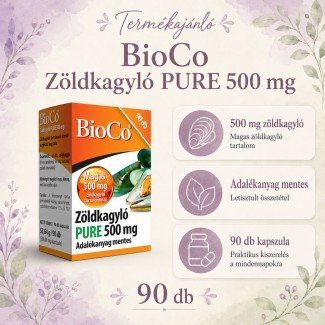 Bioco zöldkagyló pure kapszula 90db