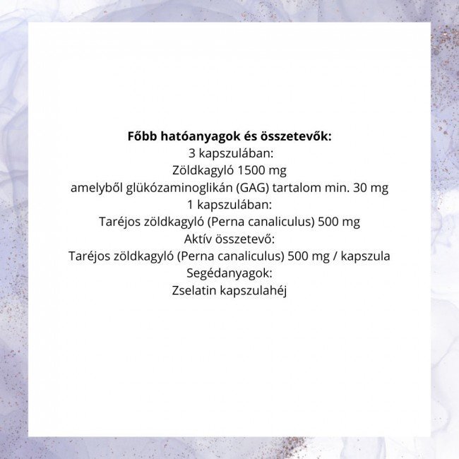 Bioco zöldkagyló pure kapszula 90db Bioco zöldkagyló pure kapszula 90db