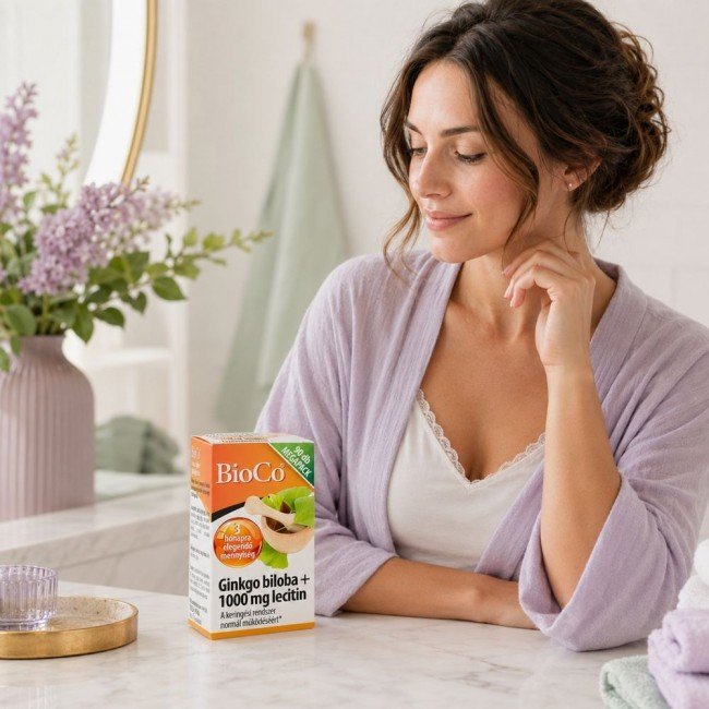 Bioco ginkgo biloba+Lecitin kapszula 90db