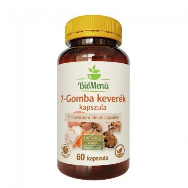 BioMenü BIO 7-GOMBA keverék kapszula 60db