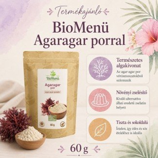 BioMenü BIO AGARAGAR por 60g