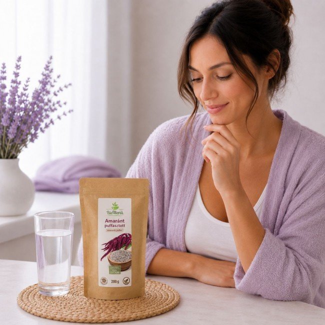 BioMenü BIO AMARÁNT puffasztott 200g BioMenü BIO AMARÁNT puffasztott 200g