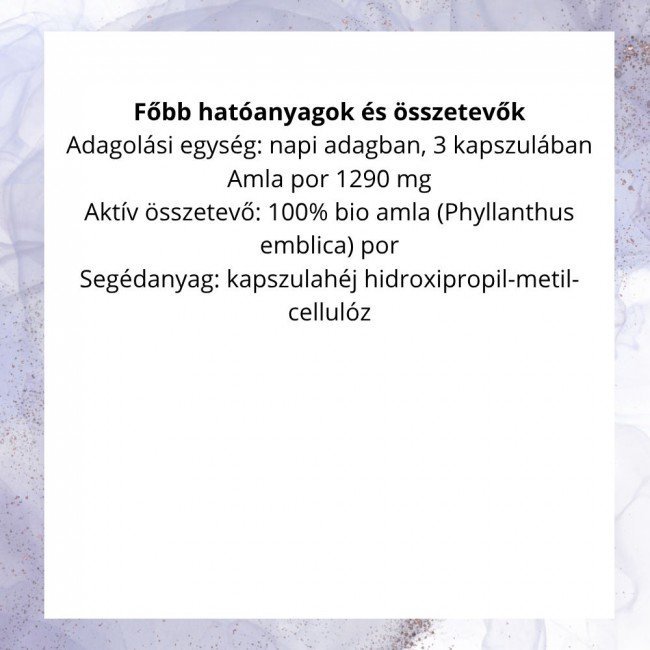 Biomenü bio amla kapszula 60db Biomenü bio amla kapszula 60db