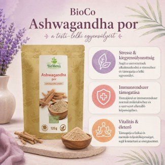 Biomenü bio ashwagandha por 125g Biomenü bio ashwagandha por 125g
