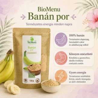 BioMenü BIO BANÁN por 125g