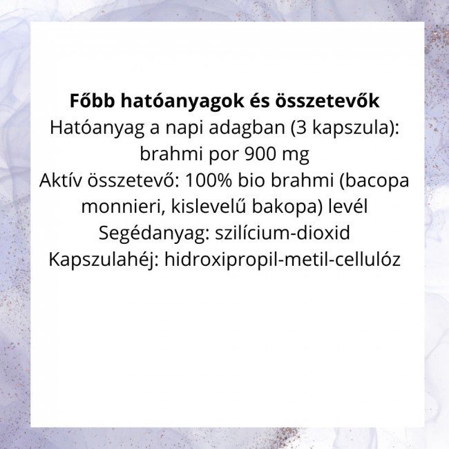 BioMenü BIO BRAHMI kapszula 60db