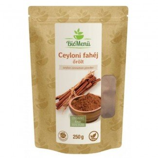 BioMenü BIO CEYLONI FAHÉJ őrölt 250g