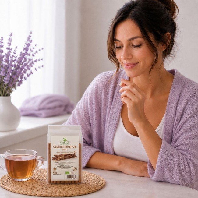 BioMenü BIO CEYLONI FAHÉJRÚD egész 25g BioMenü BIO CEYLONI FAHÉJRÚD egész 25g