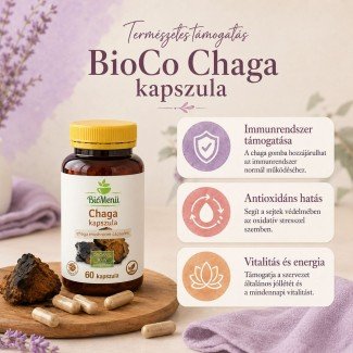 Biomenü bio chaga kapszula 60db