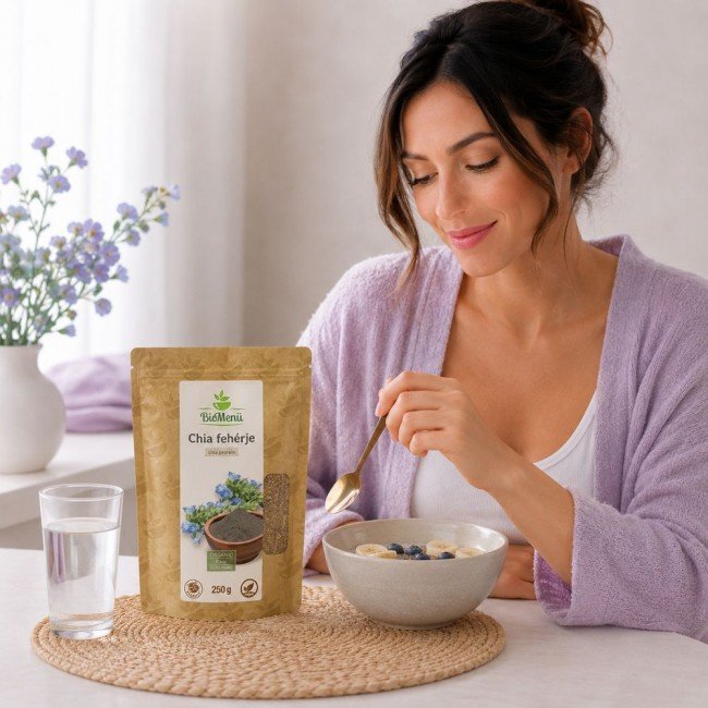 BioMenü BIO CHIA fehérje 250g BioMenü BIO CHIA fehérje 250g