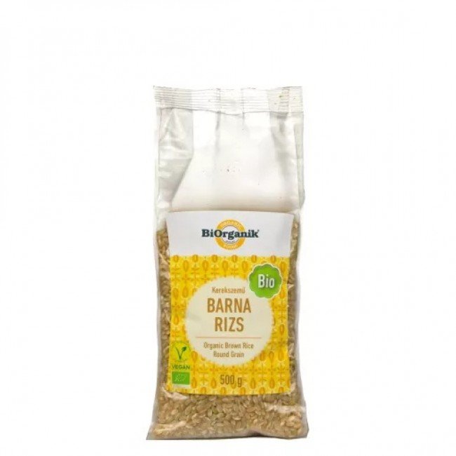 Biorganik Bio Kerekszemű Barnarizs 500g Biorganik Bio Kerekszemű Barnarizs 500g