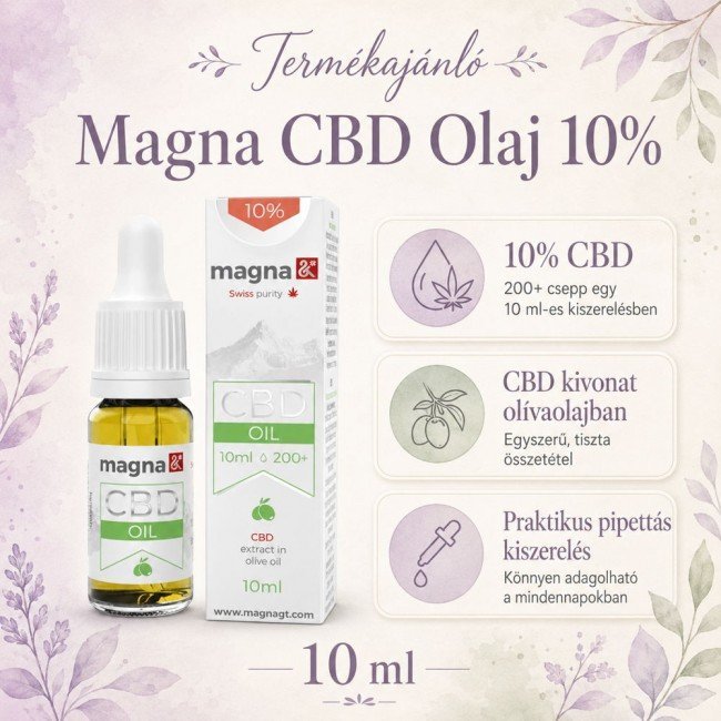 Cbd magna 10% olivaolajjal 10ml Cbd magna 10% olivaolajjal 10ml