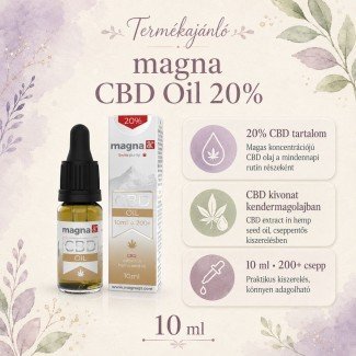 Magna G&T 20% kendermagolajjal 10ml